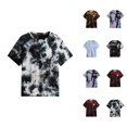 thumbnail image 1 of Tie Dye T Shirts for Men 2026 Summer Casual Short Sleeve Crewneck Tee Shirt Streetwear, 1 of 4