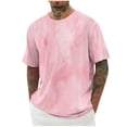 thumbnail image 1 of Tie Dye T Shirts for Men Short Sleeve Graphic Tees Shirts Summer Fashion Tshirts Cotton Streetwear Tops, 1 of 5