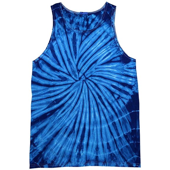 Tie Dye Tank Top Men Women - Fun Bright Colotful Tops