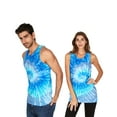 thumbnail image 1 of Tie Dye Tank Top Men Women - Fun Bright Colotful Tops, 1 of 6
