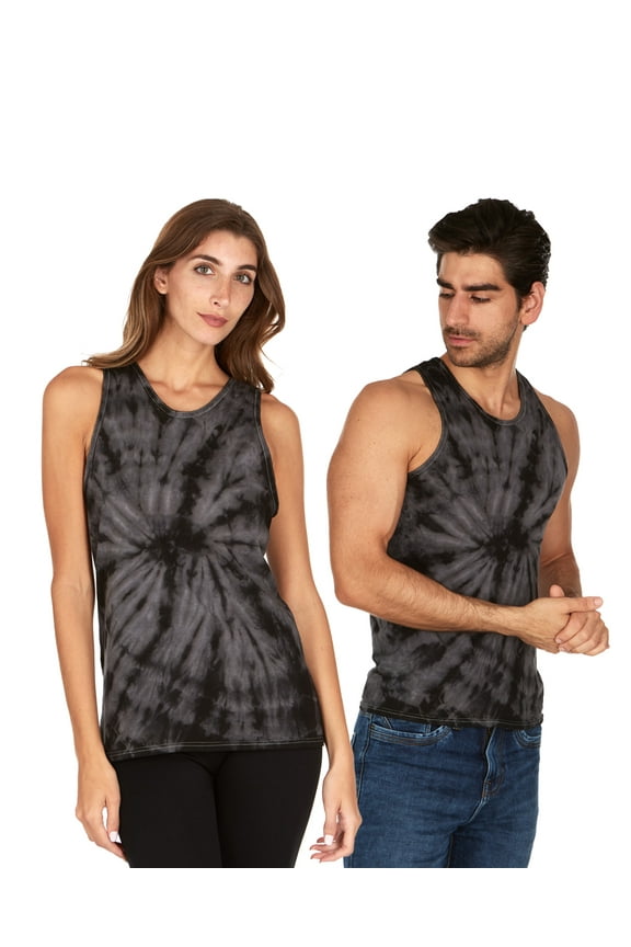 Tie Dye Tank Top Men Women - Fun Bright Colotful Tops