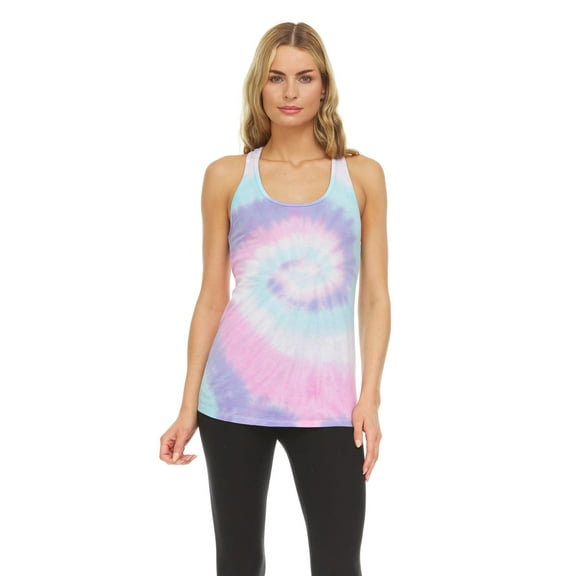 Tie Dye Tank Top Men Women - Fun Bright Colotful Tops