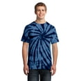 thumbnail image 1 of Tie-Dye Tee. Navy. 4XL, 1 of 1
