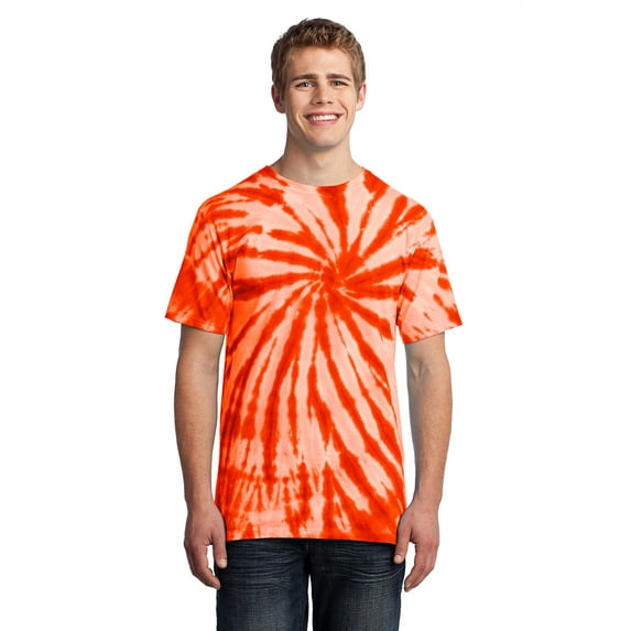 Tie-Dye Tee. Orange. S