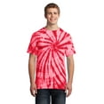 thumbnail image 1 of Tie-Dye Tee. Red. 3XL, 1 of 1