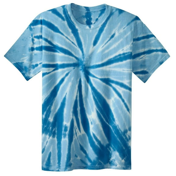 Tie-Dye Tee. Royal. 4XL