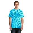 thumbnail image 1 of Tie-Dye Tee. Turquoise. XL, 1 of 3
