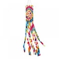 thumbnail image 1 of Tie Dye Windsock Flag Rainbow Color Tails Design Windsock Flag Outdoor Hanging Decoration for Home Yard Garden Balcony Decoration, 1 of 5