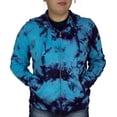 thumbnail image 1 of Tie Dye Womens Full Zip Hoodie, 1 of 2