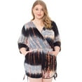 thumbnail image 1 of Tie Dye Wrap Plussize Romper 1XL, 1 of 8