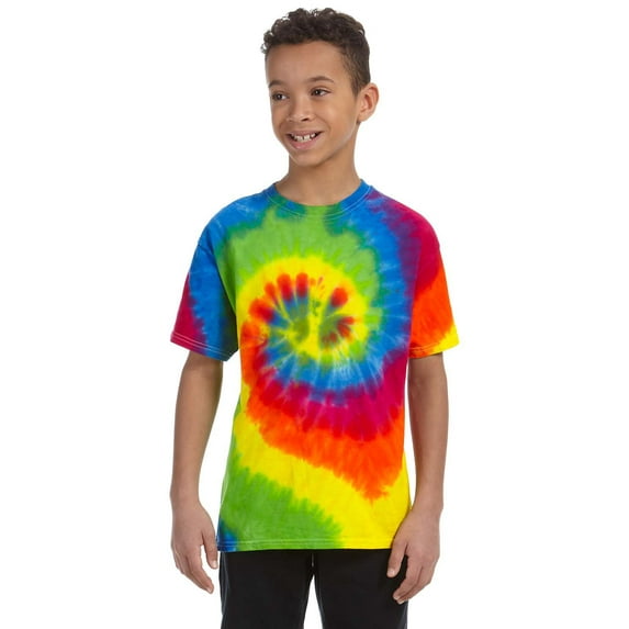 Tie-Dye Youth 5.4 oz. 100% Cotton T-Shirt - CD100Y