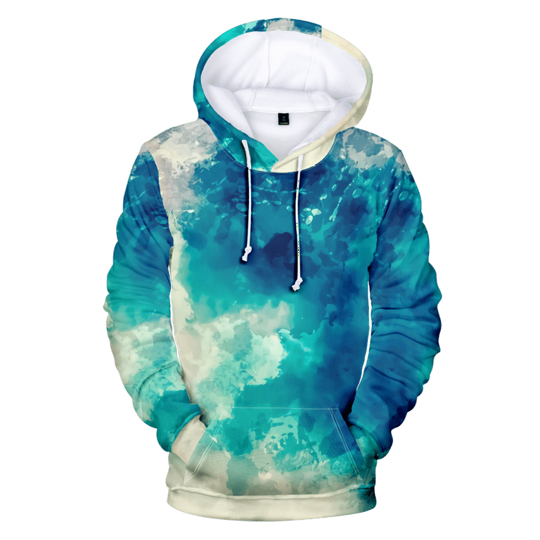 Adult Unisex Sublimation Hoodie with Front Pocket - 4 Styles / Colo