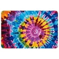 thumbnail image 1 of Tie Dyeing Polyester Non-Slip Machine Washable Bath Rug Indoor Rug Door Carpet, 1 of 6