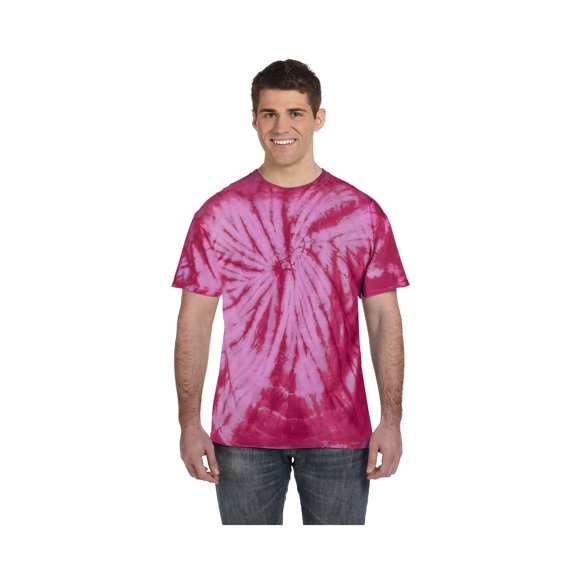 Tie-Dyes Men's Reactive-Dyed Flat Collar T-Shirt, Style T1001