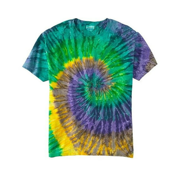 Tie Dyes Men's Tie Dyed Performance Short Sleeve T-Shirt H1000