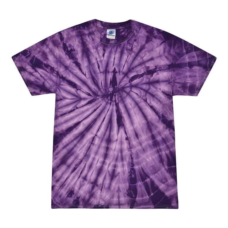 Tie Dyes Men's Tie Dyed Performance Short Sleeve T-shirt. H1000