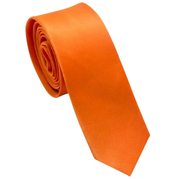 Tie Elegant Men'S Suit Tie For Formal Occasions Classic Design Versatile Accessory For Business And Special Events Idea For Men Orange M