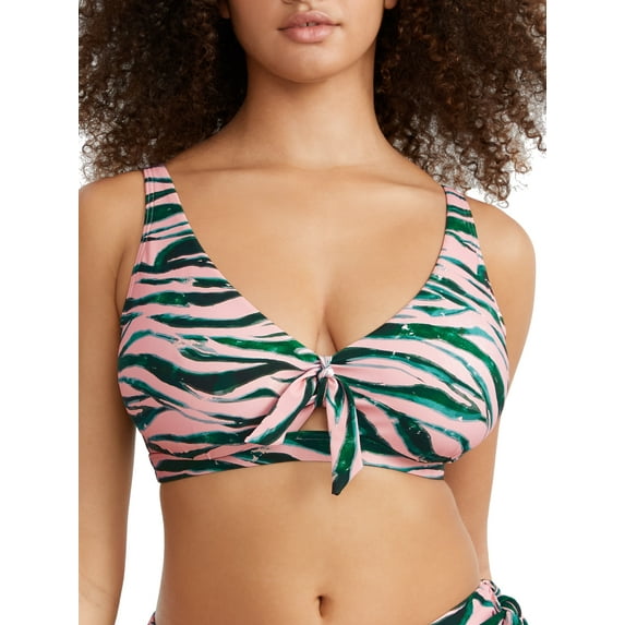 Tie Front Bikini Top Swimsuit