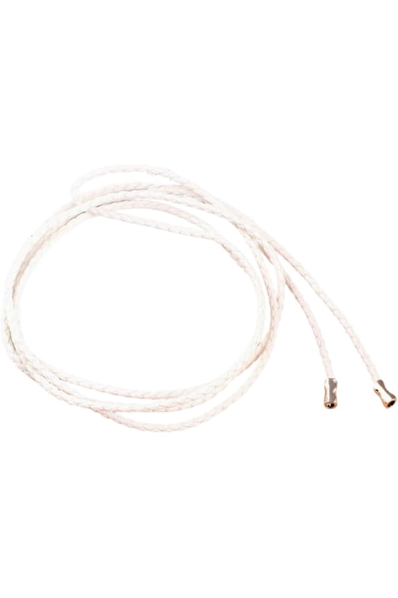 Tie Knot Cord Waistband PU Leather Long String Waist Belt Boho Wrap Skinny Waistband Women Decorative Knitted Rope Belt Thin Woven for Women Jeans Pants Dress Skirt (White)