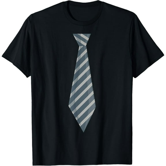 Tie Necktie Funny Halloween Costume T-Shirt100% cotton short-sleeved shirt for both men and women