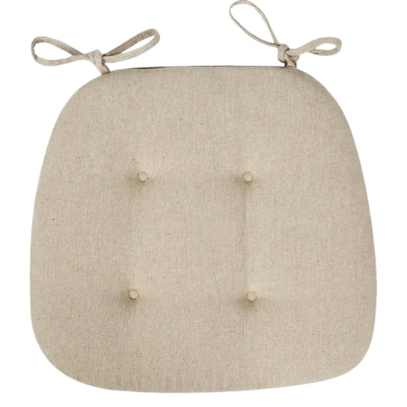 Tie-On Seat Cushion with Straps for Chair, Sofa, and Bench, 1 Count