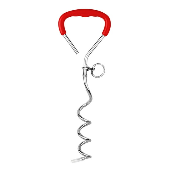Tie Out Stake For Dogs Secure And Reliable Dog Stakes For Outdoor Activities And Training-Home Essentials