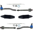 thumbnail image 1 of Tie Rod End Assembly Kit - Inner & Outer Tie Rods for Civic 16-2021 (53560TBAA01, 53540TBAA01) - Front Fitment, Easy to Install, Greasable, No Drilling Required, 1 of 5