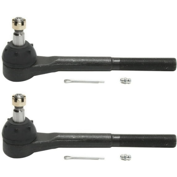 Tie Rod End For GMC Set of 2 Front Driver and Passenger Side Inner