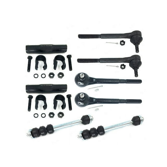 Tie Rod End Kit - Compatible with 1978 - 1987 Chevy El Camino 1979 1980 1981 1982 1983 1984 1985 1986