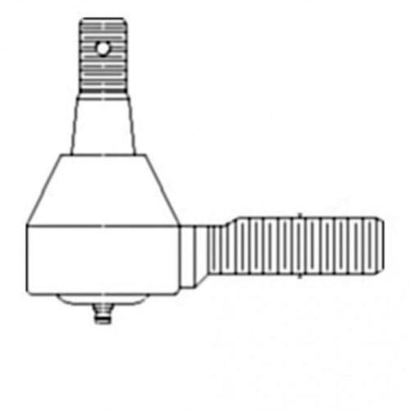 Tie Rod End - Left Hand fits Kubota B5100 B6000 B6100 B7100 66711-56550