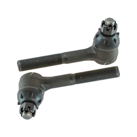 Tie Rod End Set 2 Piece - Compatible with 1981 - 1993 Dodge D250 1982 1983 1984 1985 1986 1987 1988 1989 1990 1991 1992