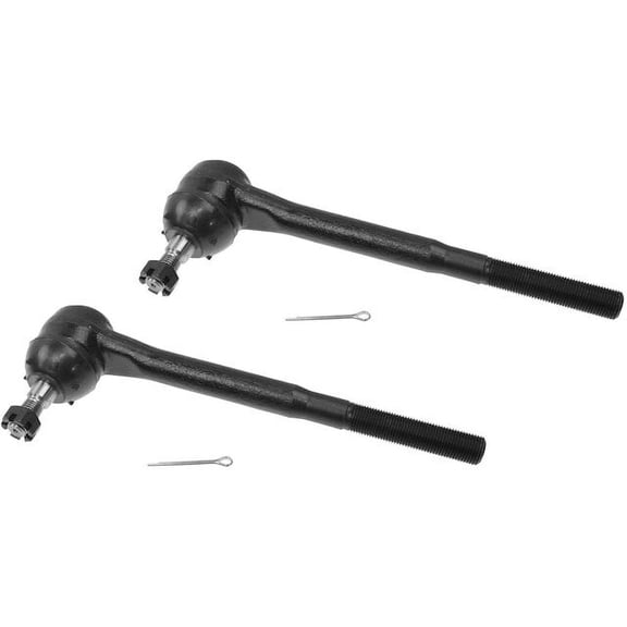 Tie Rod End Set 2 Piece - Compatible with 1982 - 1995 Chevy S10 RWD 1983 1984 1985 1986 1987 1988 1989 1990 1991 1992 1993 1994