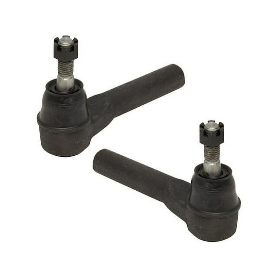 Tie Rod End Set 2 Piece - Compatible with 2019 Chevy Silverado 1500 LD