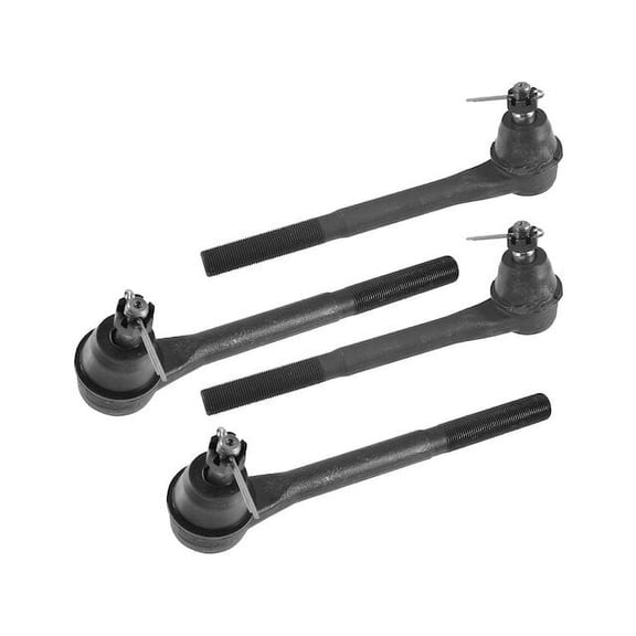 Tie Rod End Set 4 Piece - Compatible with 1996 - 2003 Chevy S10 RWD 1997 1998 1999 2000 2001 2002