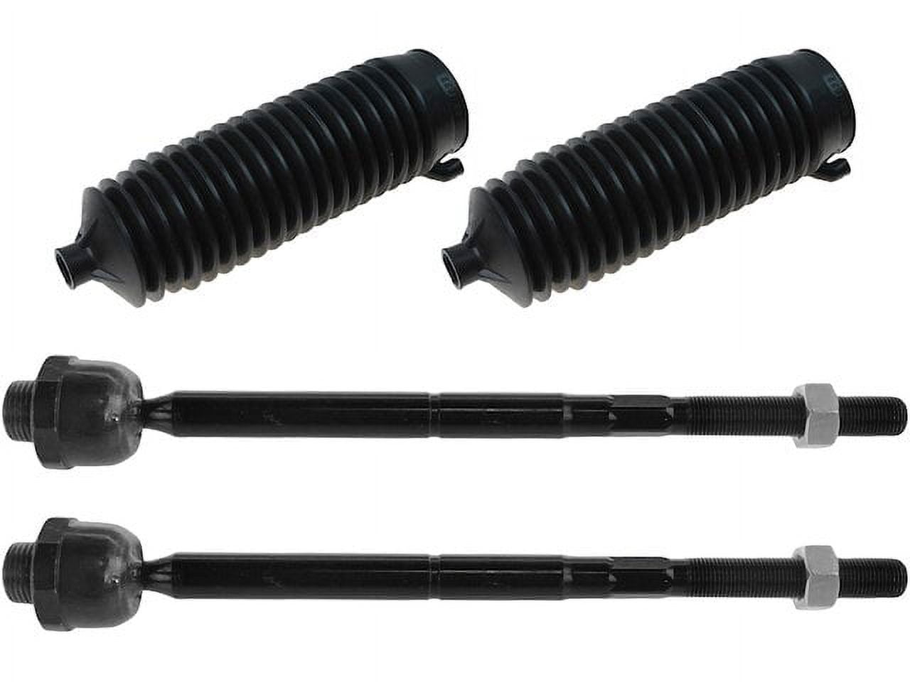 Tie Rod End and Steering Bellows Kit 4 Piece Compatible with 2007