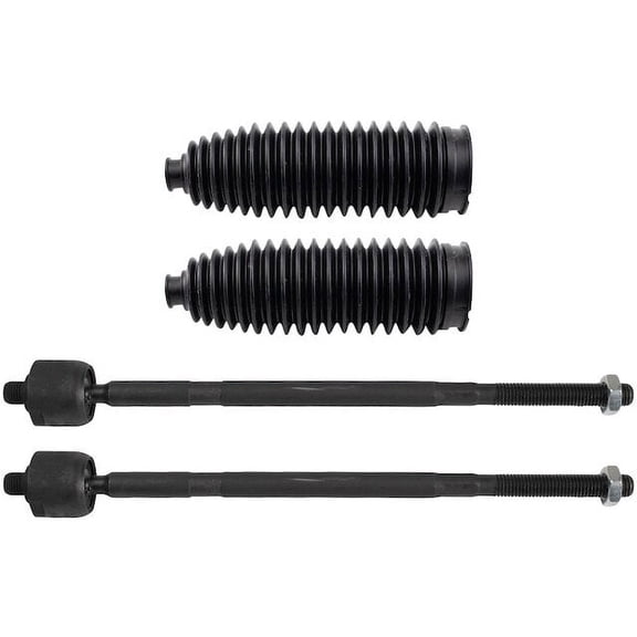 Tie Rod End and Steering Bellows Kit 4 Piece - Compatible with 2010 - 2013 Ford Transit Connect 2011 2012