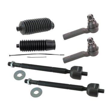 Topcn Front Tie Rod End & Rack & Pinion Bellow – 2005-2015 Toyota Tacoma 4WD/2WD – Greasable