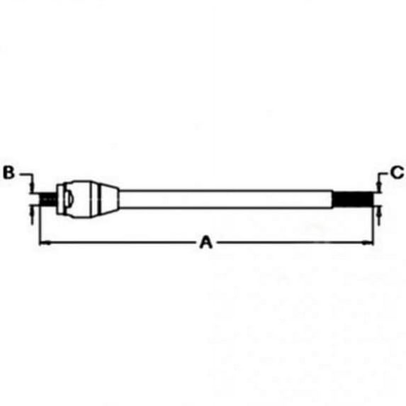 Tie Rod fits John Deere 5510 fits Ford 5610 6610 6810 7410 7610 7910 8210 6710 7710 ZP0501308461