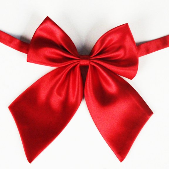 Tie Set Elegant Solid Color Polyester Silk Bow Tie For Student Career Attache And Flight Attendant Rubber Gear Ties Satin Night Cap with Ties Bow for Dogs Small Hair Coil Thick Flower