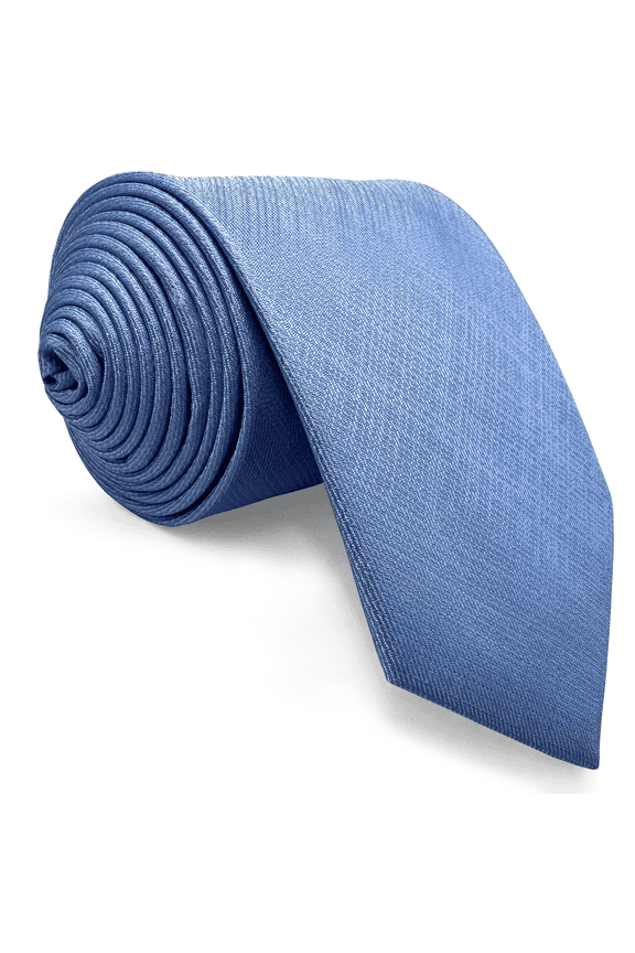 Tie Sets for Men Dress Neckties Light Blue Solid Extra Long Size 63"