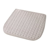 Tie-Strap Cotton Cushion Universal Chair Pad 19x17x0.4in All-Season Non-Slip Office Dining Camping