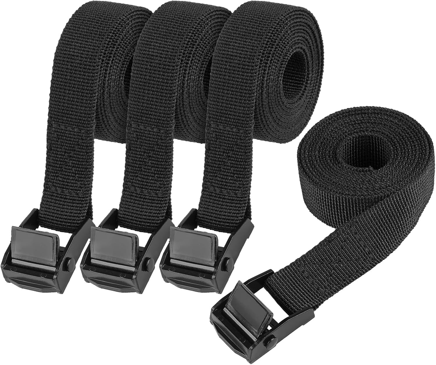 Tie Down Straps, 4 Pcs Lashing Small Ratchet Straps with Buckles, 0.78 ...