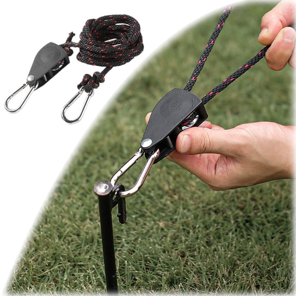 Tie Down Straps Adjustable Rope Hangers Suitable for Kayak Freight Transportation Trucks Tents Hanging and Various Bundling Holder for Camping Hiking Support