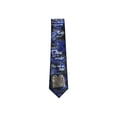 thumbnail image 1 of Tie-Ten Commandment-Polyester-Blue, 1 of 1