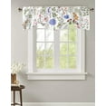thumbnail image 1 of Tie Up Valance for Windows Vintage Herb Floral Texture Window Valance Curtain Kitchen Cafe Short Curtains Living Room Tie-Up Valance Curtain, 1 of 5