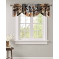 thumbnail image 1 of Tie Up Valance Curtain for Kitchen, African Ethnic Black Women Dancing Rod Pocket Short Curtains Adjustable Tie-Up Shade Valances, Abstract Africa Tribal Window Treatment for Bathroom Living Room Bedroom, 1 of 7
