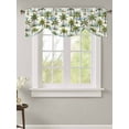 thumbnail image 1 of Tie Up Valance Curtain for Kitchen,Summer Beach Coconut Trees Rod Pocket Short Curtains Adjustable Tie-Up Shade Valances,Blue Sky Cloud Window Treatment for Bathroom Living Room Bedroom, 1 of 8