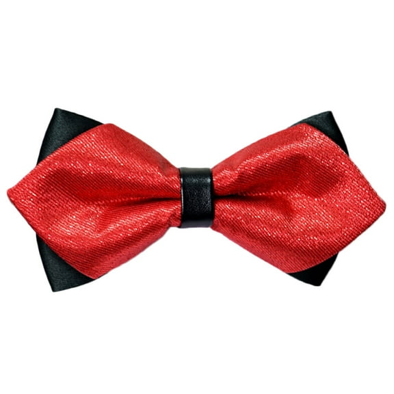 Tie X1 Red Cotton Adjustable Fashion Men Formal Wedding Bowtie Novelty Tuxedo Necktie Bow Tie