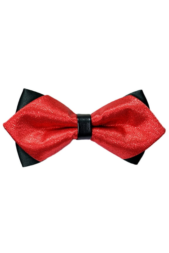 Tie X1 Red Cotton Adjustable Fashion Men Formal Wedding Bowtie Novelty Tuxedo Necktie Bow Tie