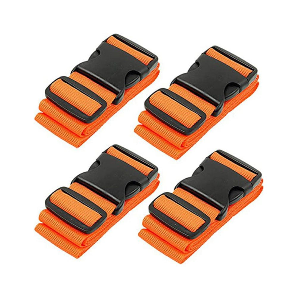 Tie belt buckle side release adjustable webbing luggage strap clips